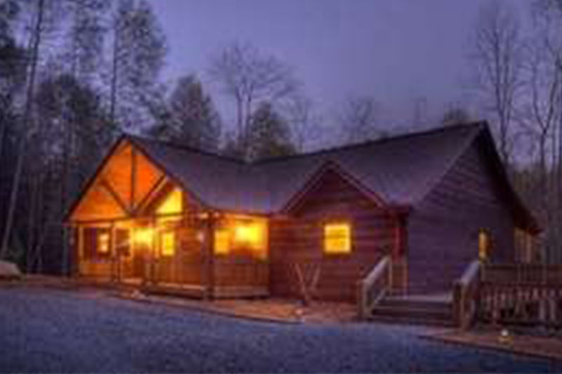 Blue Sky Cabin Rentals Tranquility on the Creek in Gilmer Blue Sky